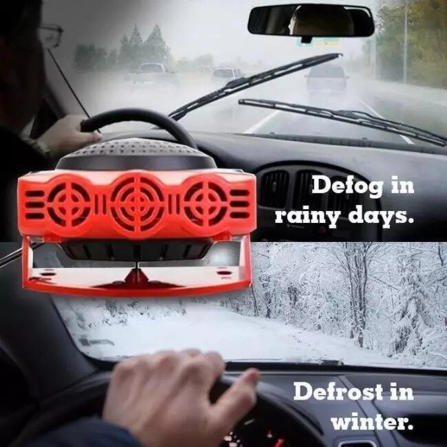 2 In 1 Auto Car Portable Heater And Windshield Defroster