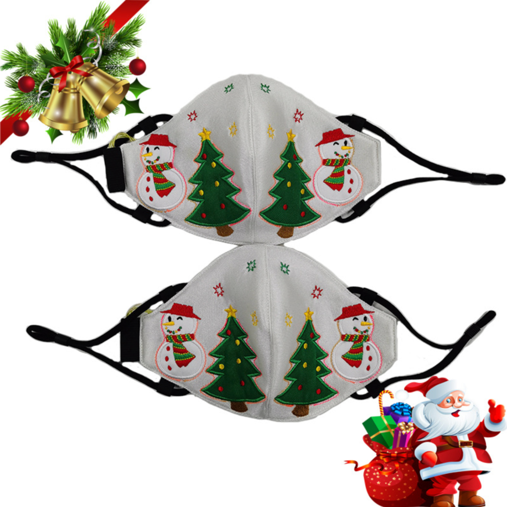 2020 CHRISTMAS LED LIGHT UP LUMINOUS MASK - Image 3