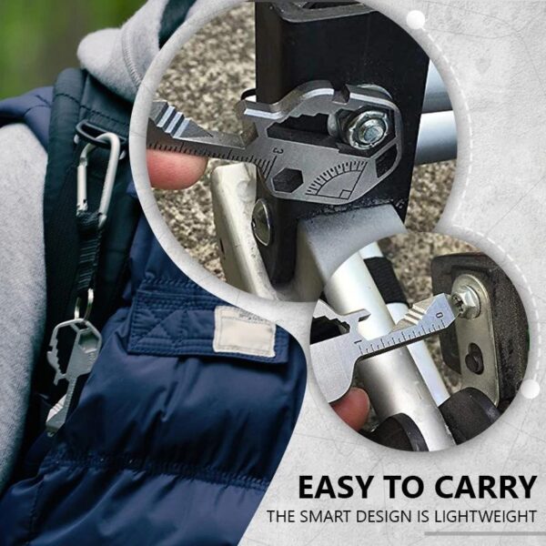 24 in 1 Key Shaped Pocket Tool - Image 6