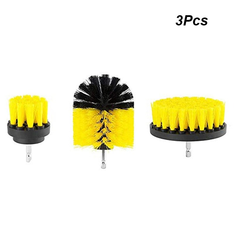 3-Piece Drill Brush Attachment Set - Image 2