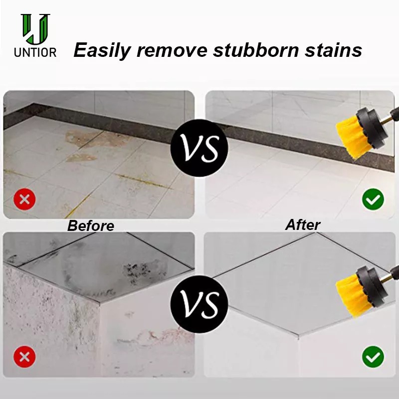 3-Piece Drill Brush Attachment Set - Image 5