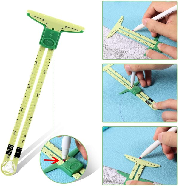 5 in 1 Sliding Gauge - Set of 2