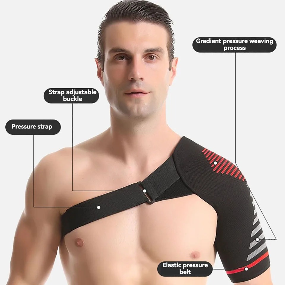 Adjustable Compression Shoulder Support Brace - Image 3
