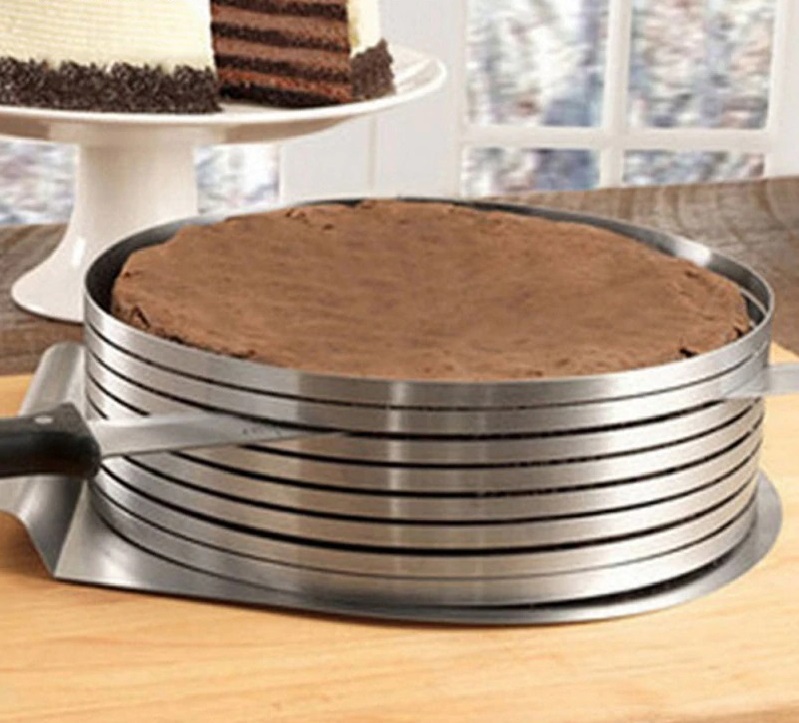 Adjustable Stainless Steel Cake Slicer - Image 2