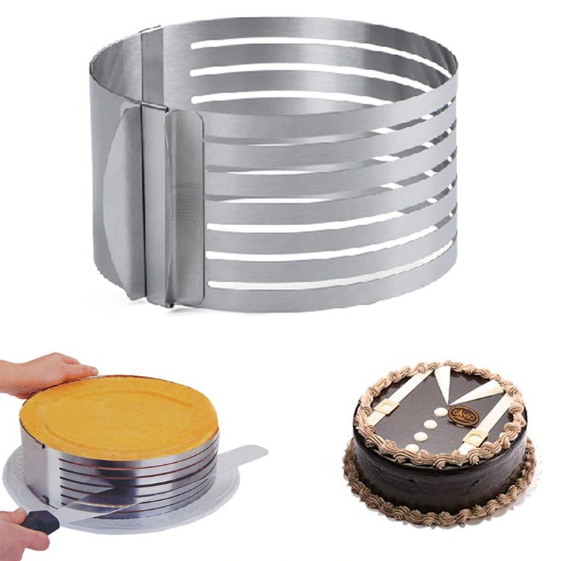 Adjustable Stainless Steel Cake Slicer - Image 5