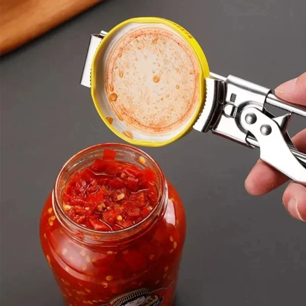 Adjustable Stainless Steel Jar & Bottle Opener - Image 3