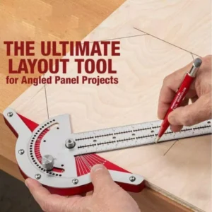 Adjustable Woodworkers Edge Rule
