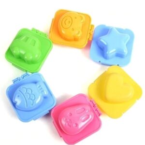 Animal Boiled Egg Mold-6pcs
