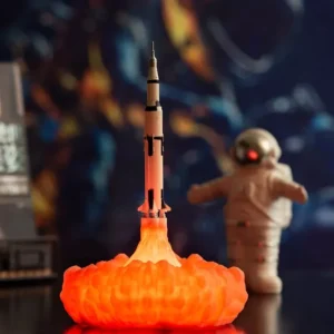 Apollo Space Rocket Lamp