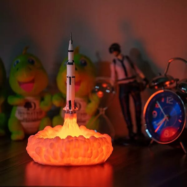 Apollo Space Rocket Lamp - Image 2