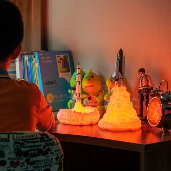 Apollo Space Rocket Lamp - Image 3