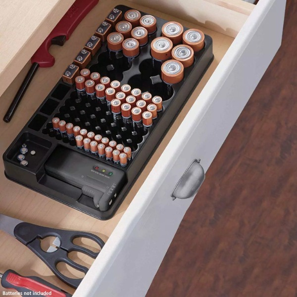 Battery Organizer With Energy Tester - Image 3
