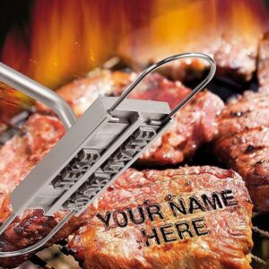 CUSTOMIZABLE HOT STAMP FOR BBQ