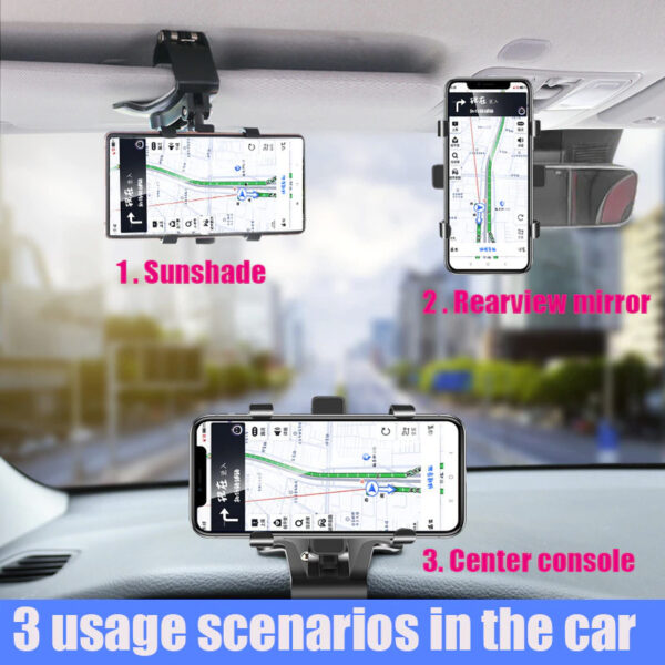 Car Dashboard 360° Phone Holder