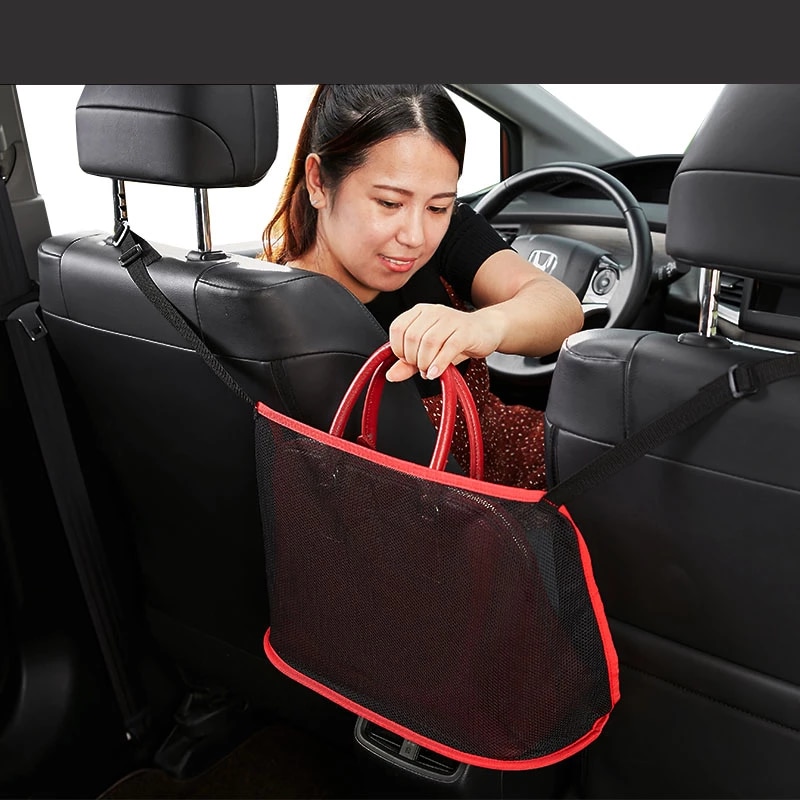 Car Net Pocket Handbag Holder - Image 4