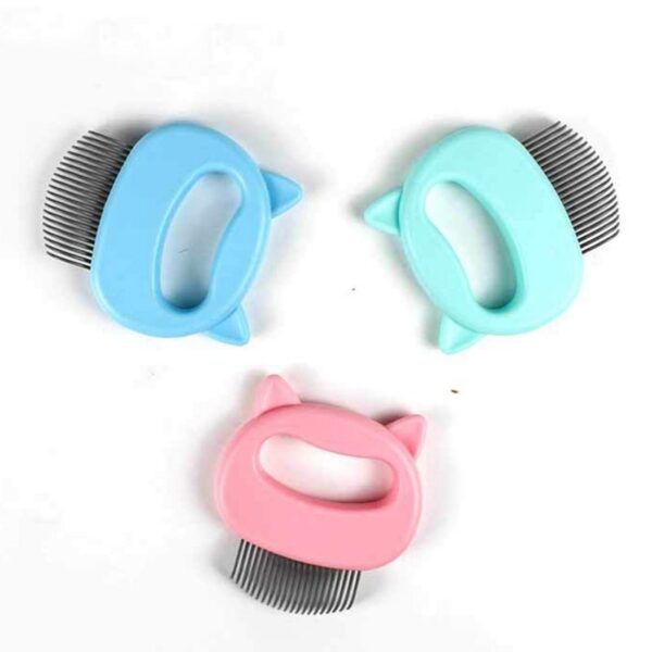 Cat Hair Removal Massaging Shell Comb - Image 4