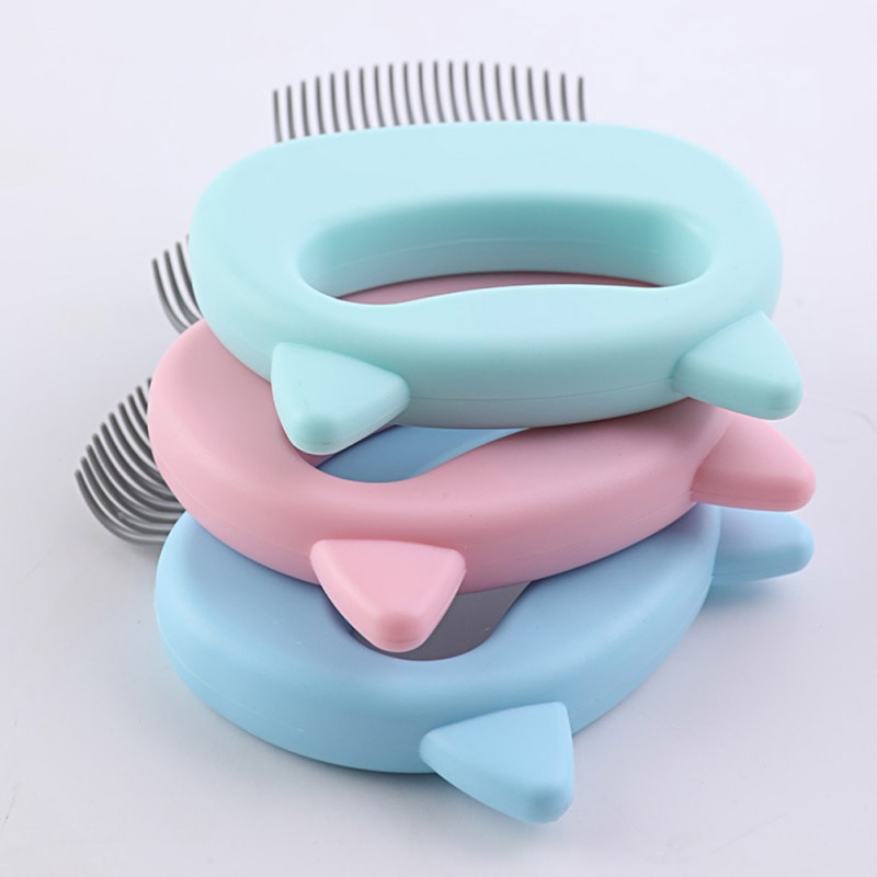 Cat Hair Removal Massaging Shell Comb - Image 5