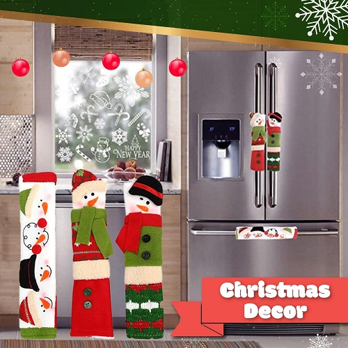 Christmas Door Handle Covers-3PCS