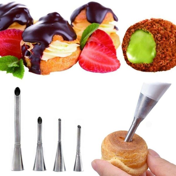 Cream Piping Tip Nozzles Kit - Image 6