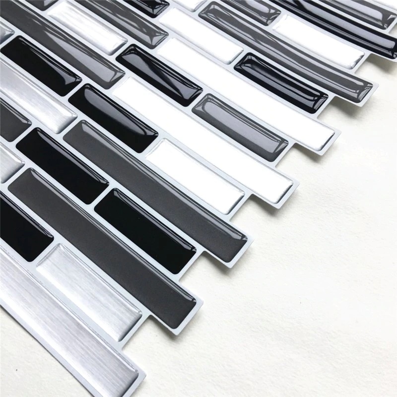 Crystal Tile Self-adhesive 3D Wall Sticker 5PCS+3Free - Image 3