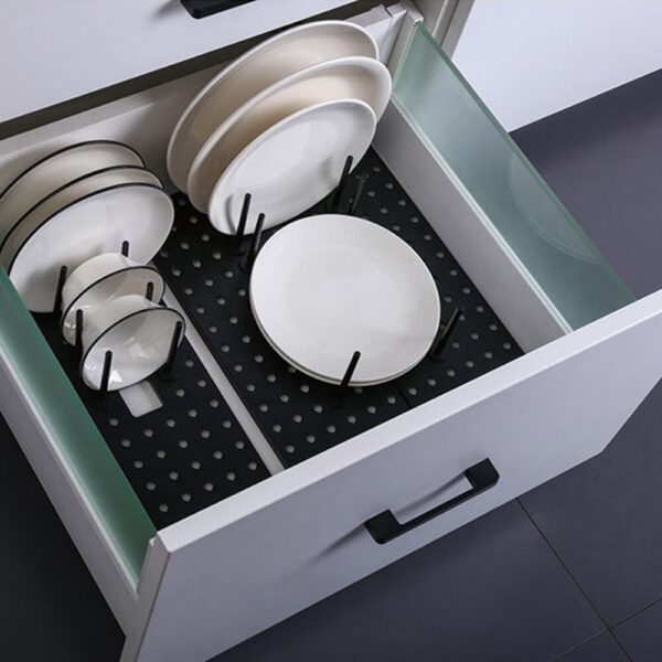 Drawer Retractable Tableware Rack - Image 2