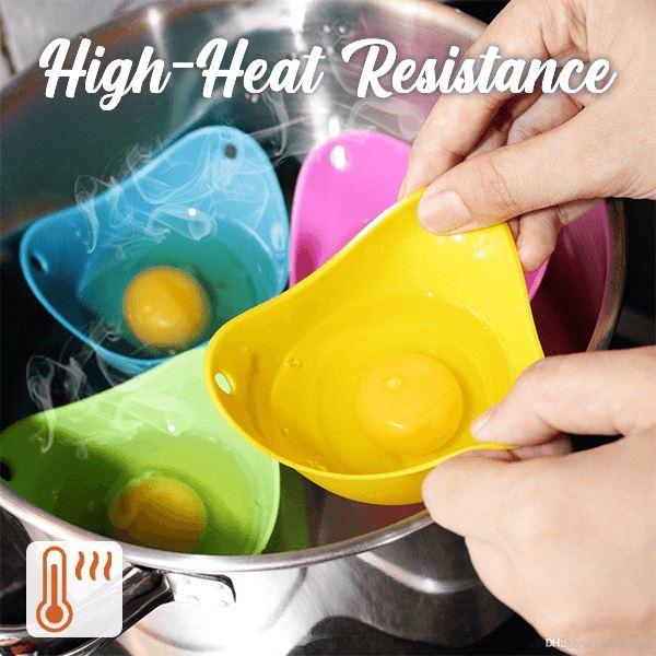 Easy Silicone Egg Poacher (Set of 4) - Image 2