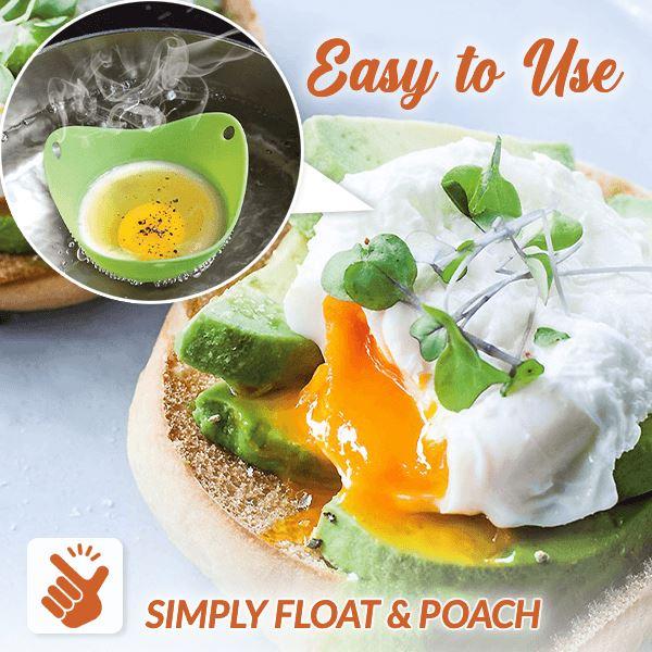 Easy Silicone Egg Poacher (Set of 4) - Image 4