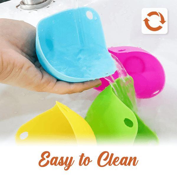 Easy Silicone Egg Poacher (Set of 4) - Image 5