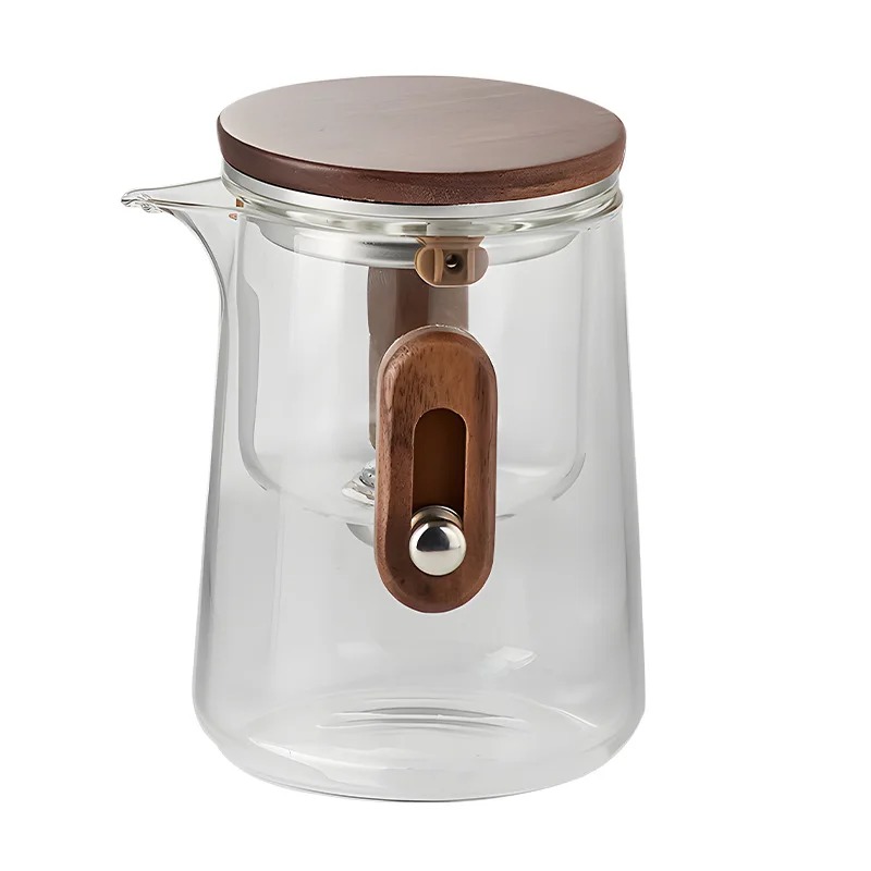Elegant Travel Tea Set with Glass Teapot & Cups - Image 8