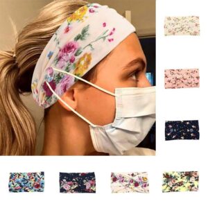 Fashion comfortable Button Headbands 2pcs