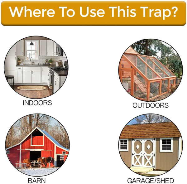 Flip N Slide Bucket Lid Mouse Trap - Image 4