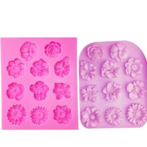 Flowers Shape Silicon Mold Cake Border