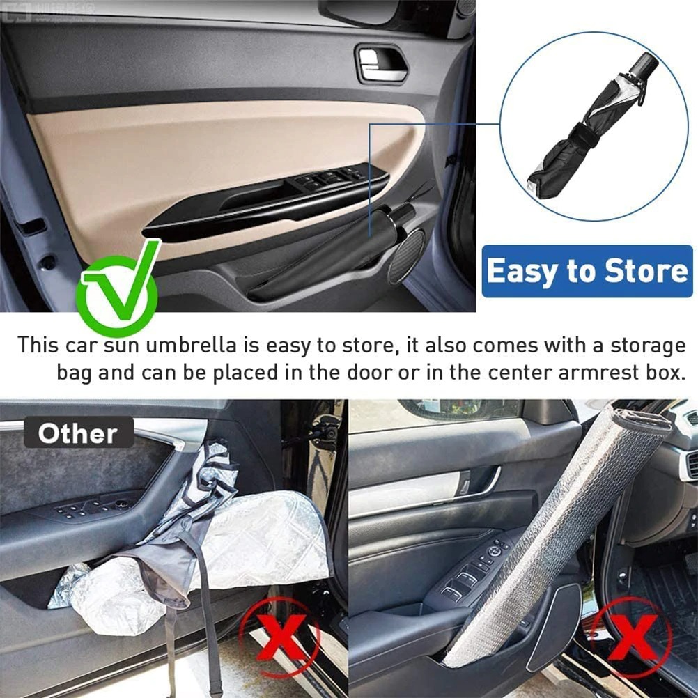 Foldable Car Sun Shade - Image 3