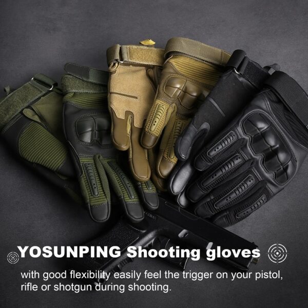 Full Finger Tactical Army Gloves - Image 2