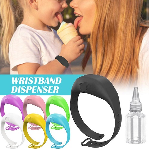 HAND DISPENSER ADJUSTABLE WRISTBAND