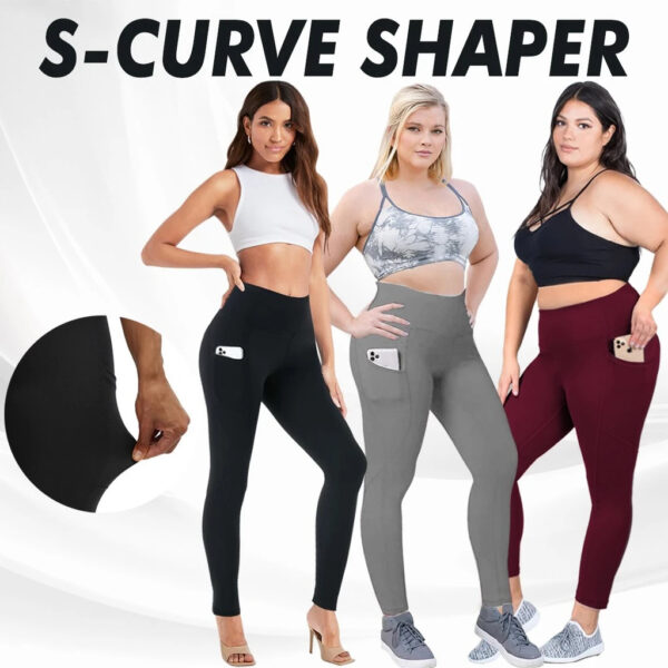 High Waist Booty Slimming Butt Lift Leggings - Image 2