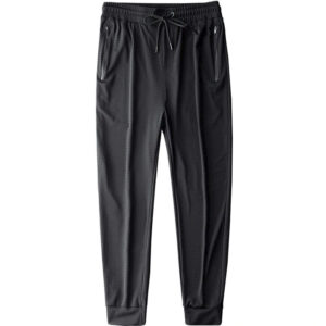 Ice Silk Fitness Running Stretch Pants