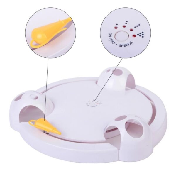 Interactive Mouse Pounce Cat Toy - Image 2