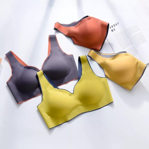 Latex Seamless Push Up Bra - Image 6