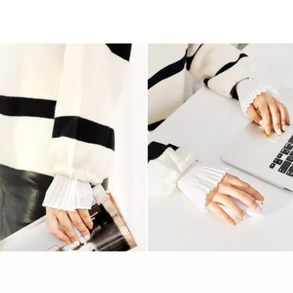 Layered Sleeve Wrist Cuff - Image 6