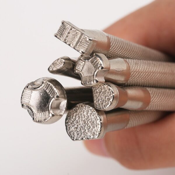 Leather Craft Stamps - 6 PCS - Image 4