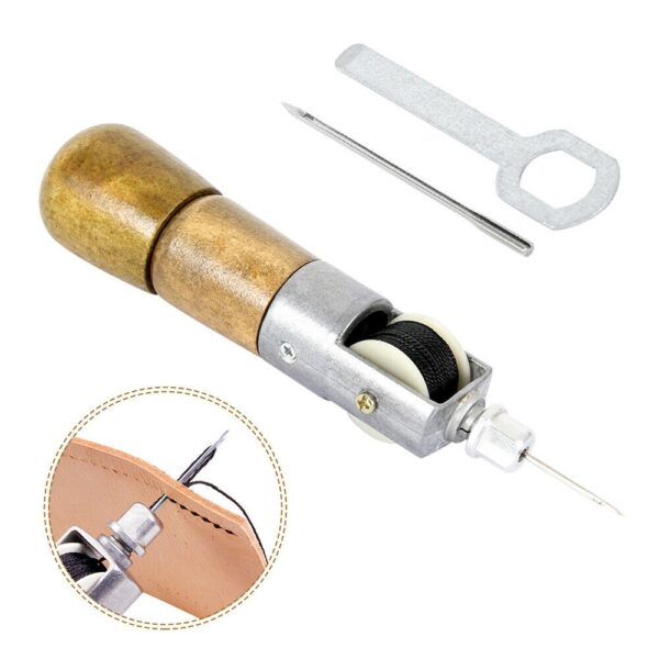 Leather Sewing Awl Kit Hand Stitcher Set - Image 6