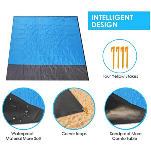 Lightweight Sand Free Beach Mat - Image 5