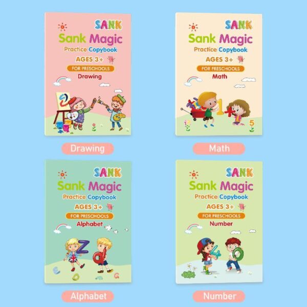 Magic Practice Copybook- SET OF 4 - Image 2