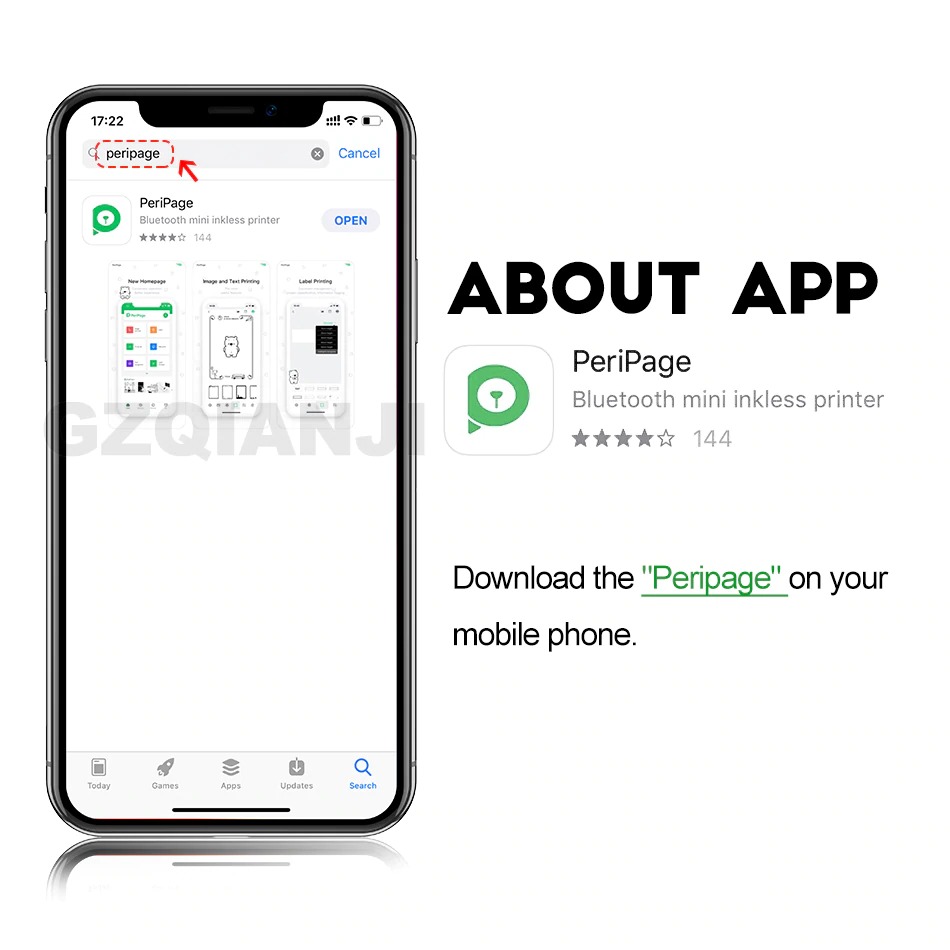 Mini Bluetooth Thermal Printer- ThermoPrint - Image 2