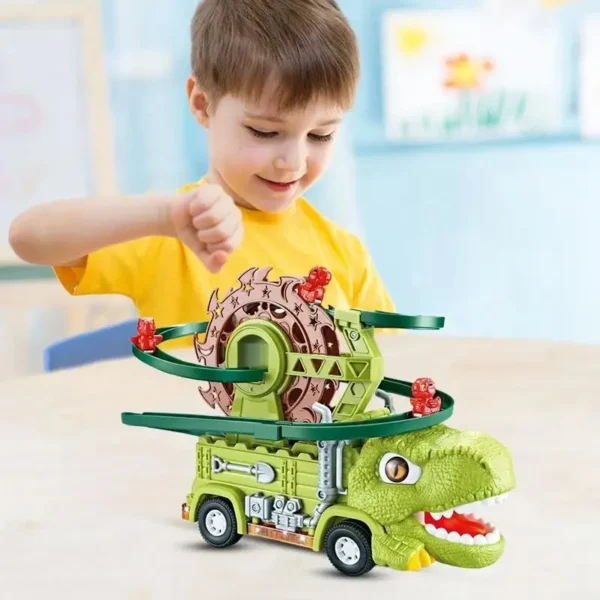 Moving Dino Track With Lights and Fun Sounds - Image 2