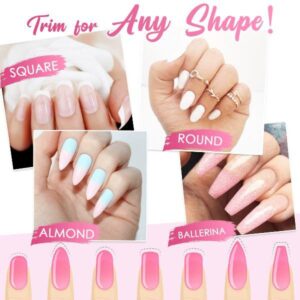 Nail Extension Silk Fiberglass-10PCS