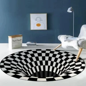 New Vortex Illusion Rug-120cm