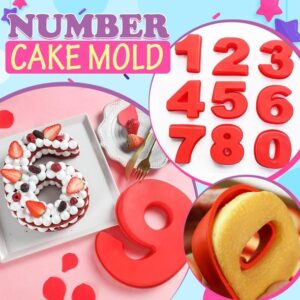 Number Cake Mold