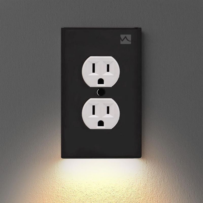 Outlet Wall Plate With LED Night Lights - Image 4